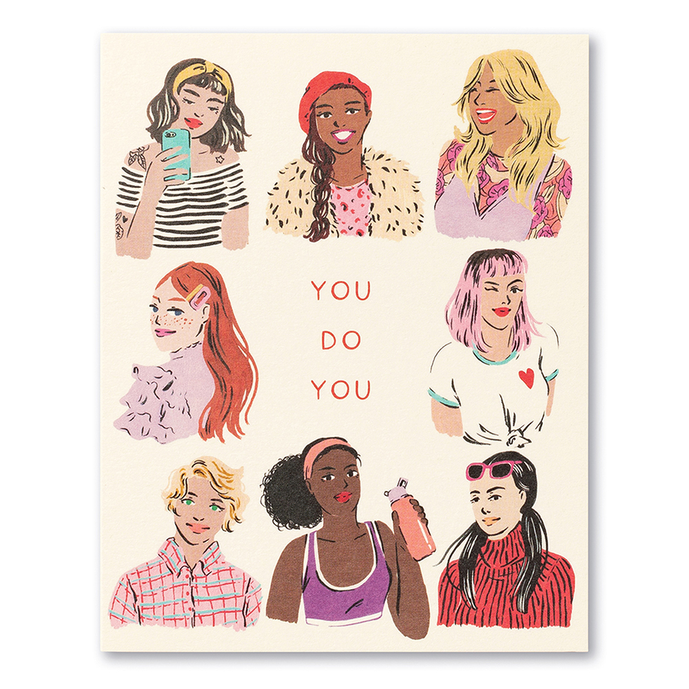Love Muchly, Greeting Card, You Do You